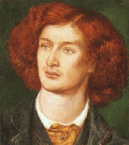 Dante Gabriel Rossetti Portrait of Algernon Swinburne